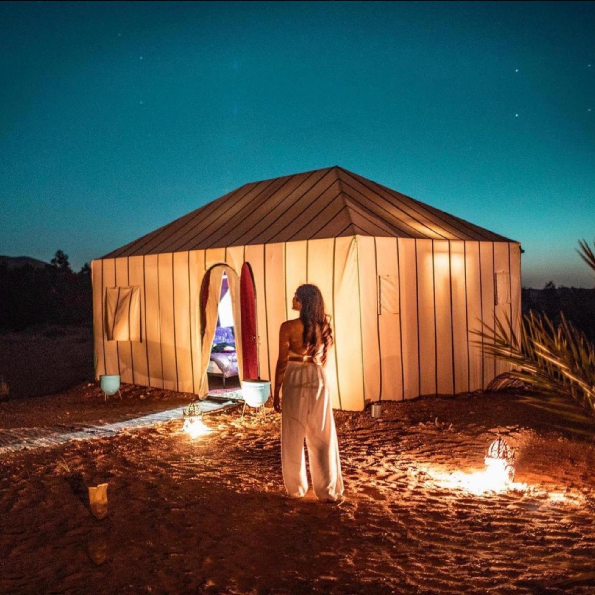 Layali Luxury Desert Camp Мерзуга Экстерьер фото